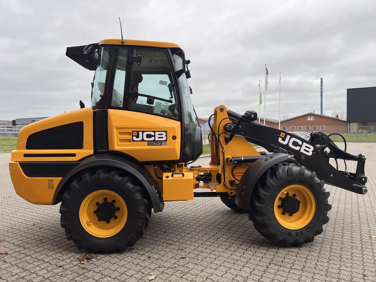 Radlader za tip JCB 409 AGRI, Gebrauchtmaschine u Viborg (Slika 7)