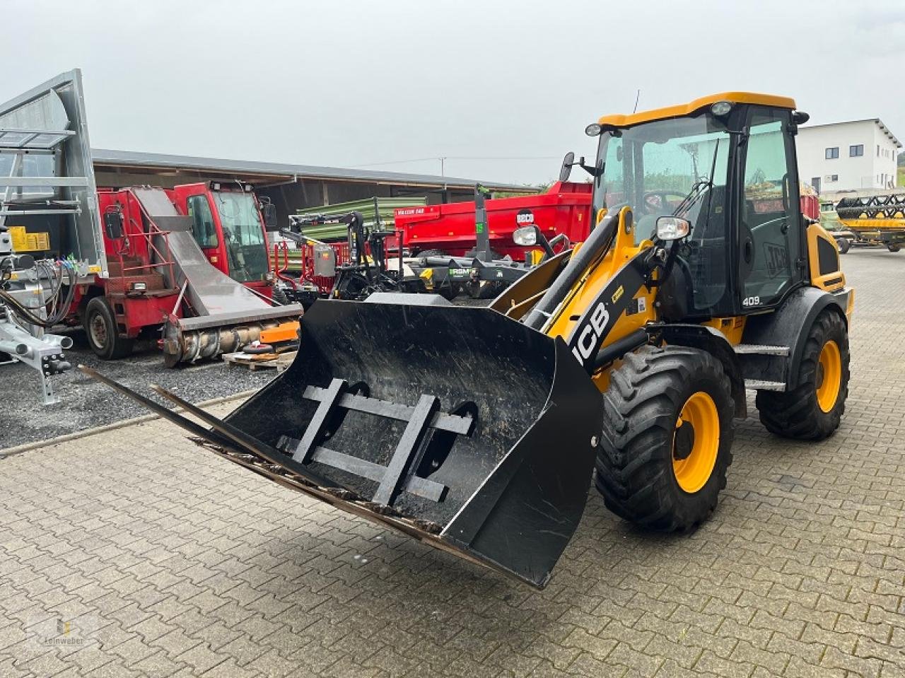 Radlader tipa JCB 409 Agri, Gebrauchtmaschine u Neuhof - Dorfborn (Slika 2)