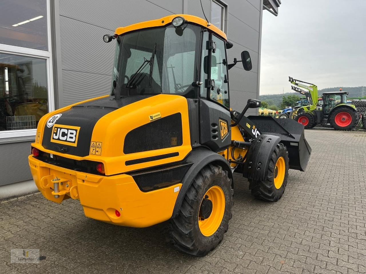 Radlader typu JCB 409 Agri, Gebrauchtmaschine v Neuhof - Dorfborn (Obrázok 3)