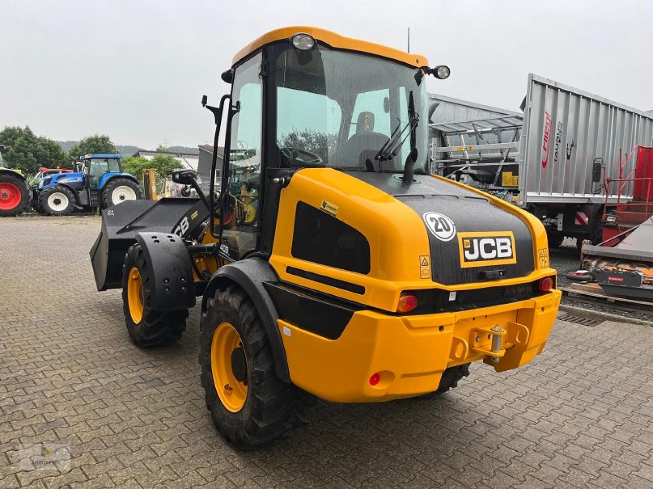 Radlader del tipo JCB 409 Agri, Gebrauchtmaschine en Neuhof - Dorfborn (Imagen 4)