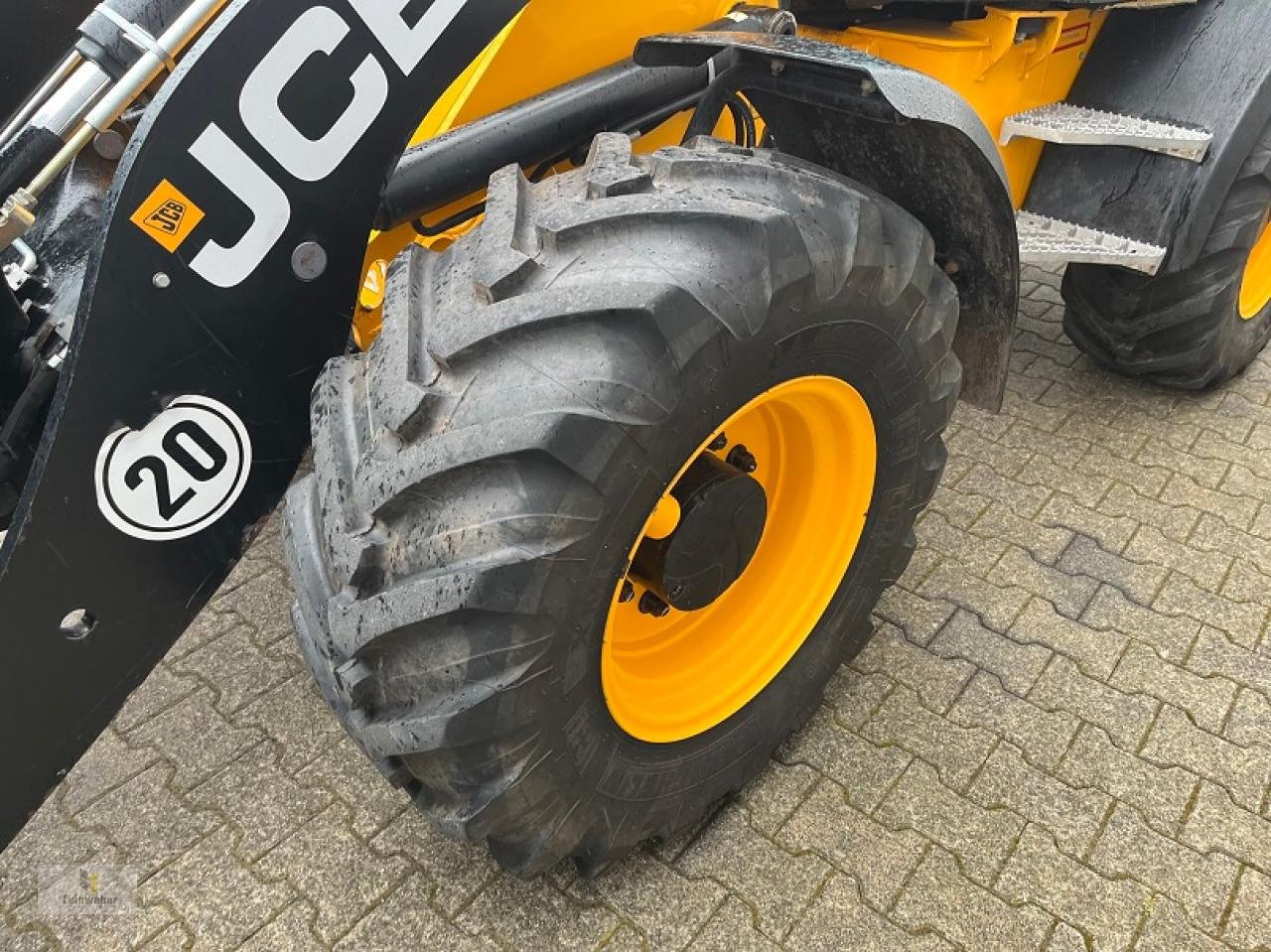 Radlader tip JCB 409 Agri, Gebrauchtmaschine in Neuhof - Dorfborn (Poză 5)