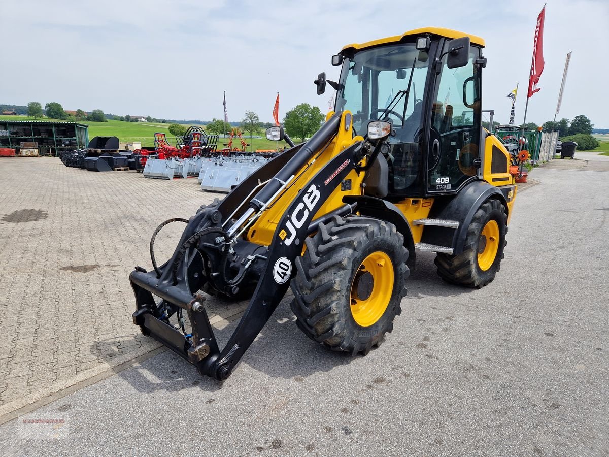 Radlader tip JCB 409 mit STVO 40km/h, Gebrauchtmaschine in Tarsdorf (Poză 1)