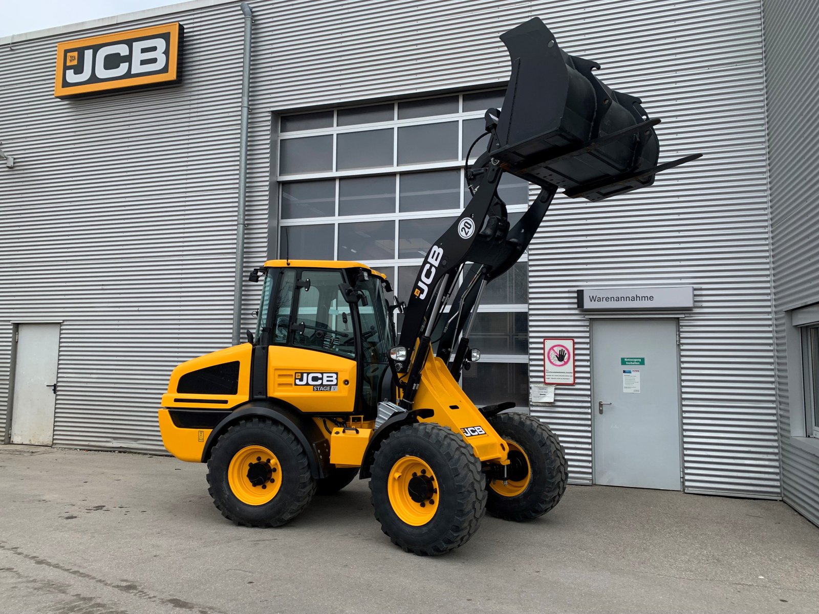 Radlader del tipo JCB 409, Neumaschine In Heimstetten (Immagine 5)