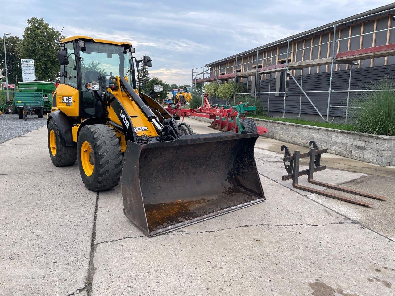 Radlader des Typs JCB 409, Gebrauchtmaschine in Prenzlau (Bild 2)