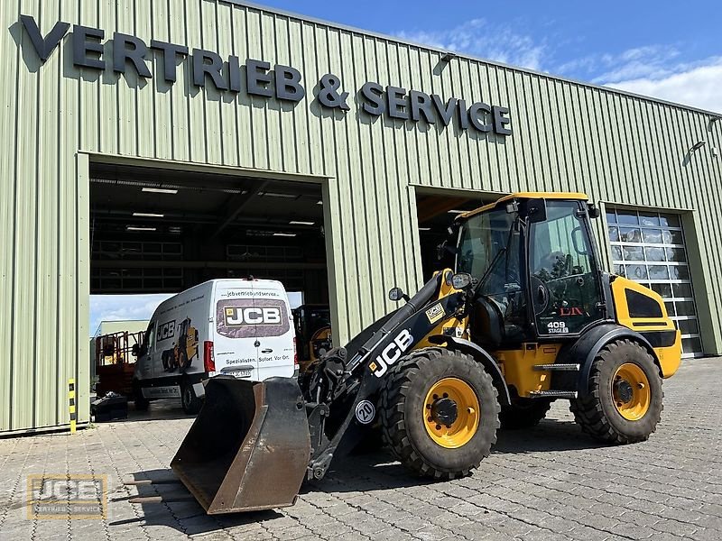 Radlader typu JCB 409, Vorführmaschine w Frechen (Zdjęcie 1)