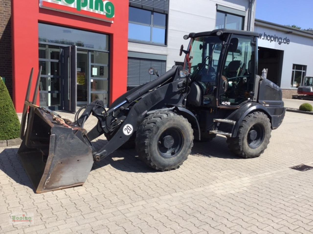 Radlader del tipo JCB 409, Gebrauchtmaschine en Bakum (Imagen 2)