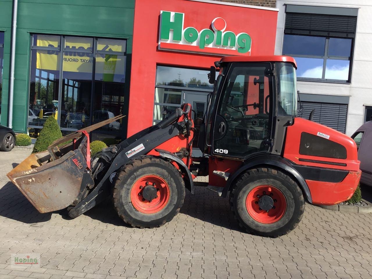 Radlader del tipo JCB 409, Gebrauchtmaschine en Bakum (Imagen 1)