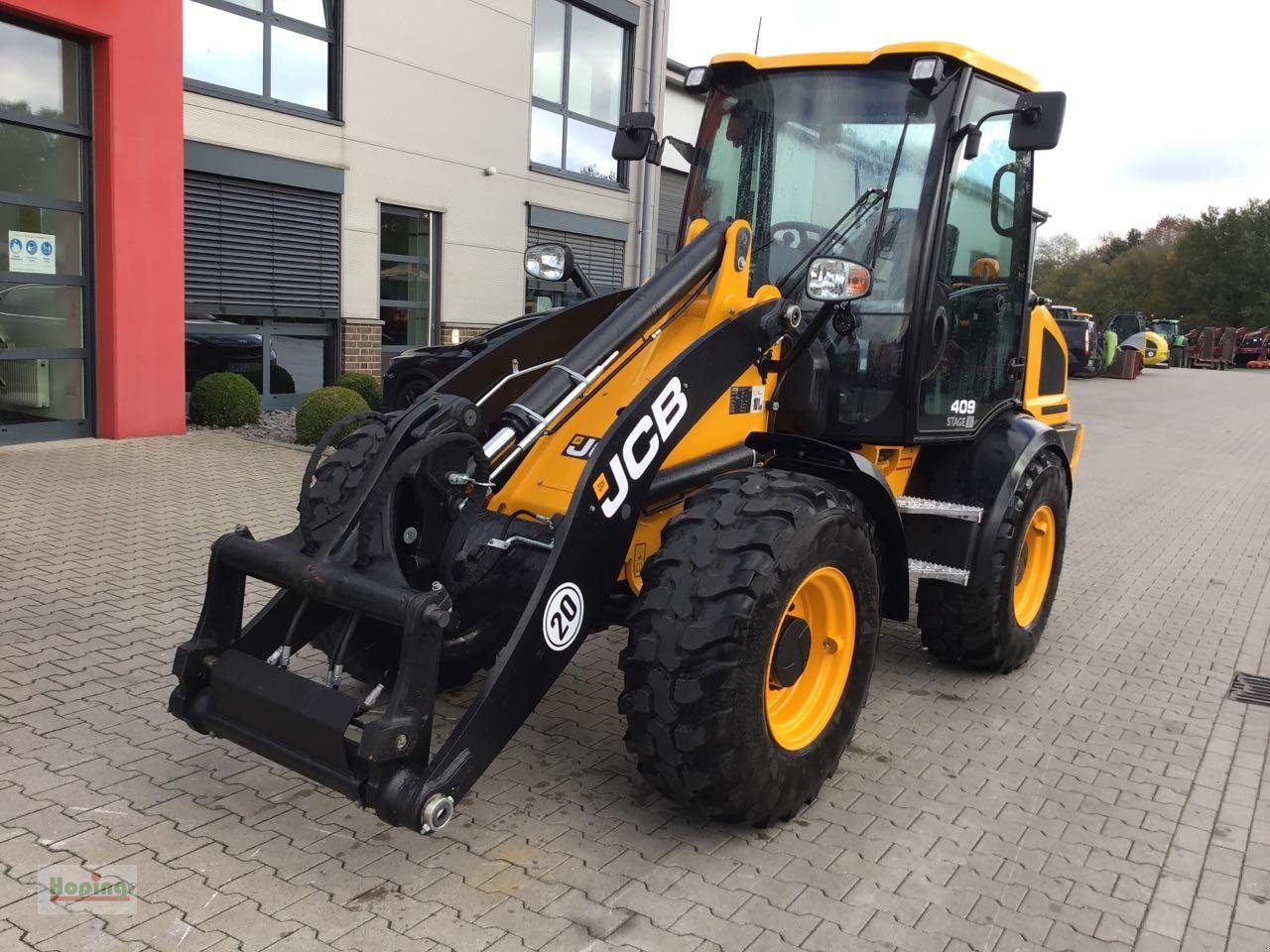 Radlader del tipo JCB 409, Gebrauchtmaschine In Bakum (Immagine 2)