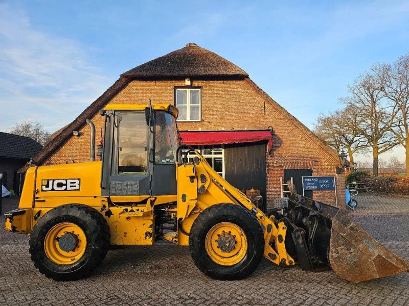 Radlader of the type JCB 410 loader 8100 uur bak en lepels shovel, Gebrauchtmaschine in Scherpenzeel (Picture 1)