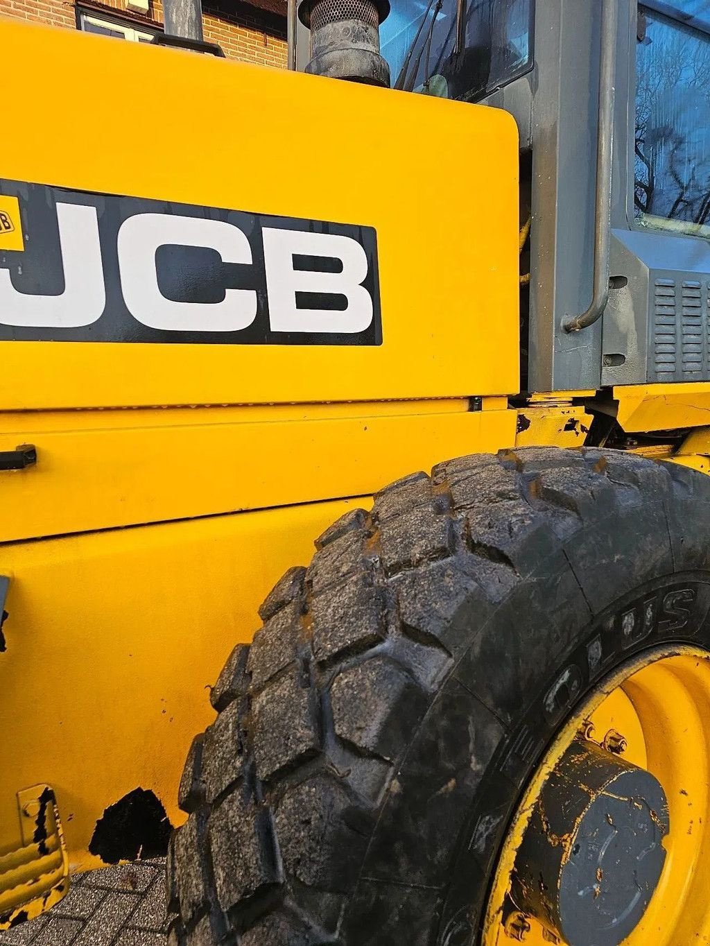 Radlader van het type JCB 410 loader 8100 uur bak en lepels shovel, Gebrauchtmaschine in Scherpenzeel (Foto 2)