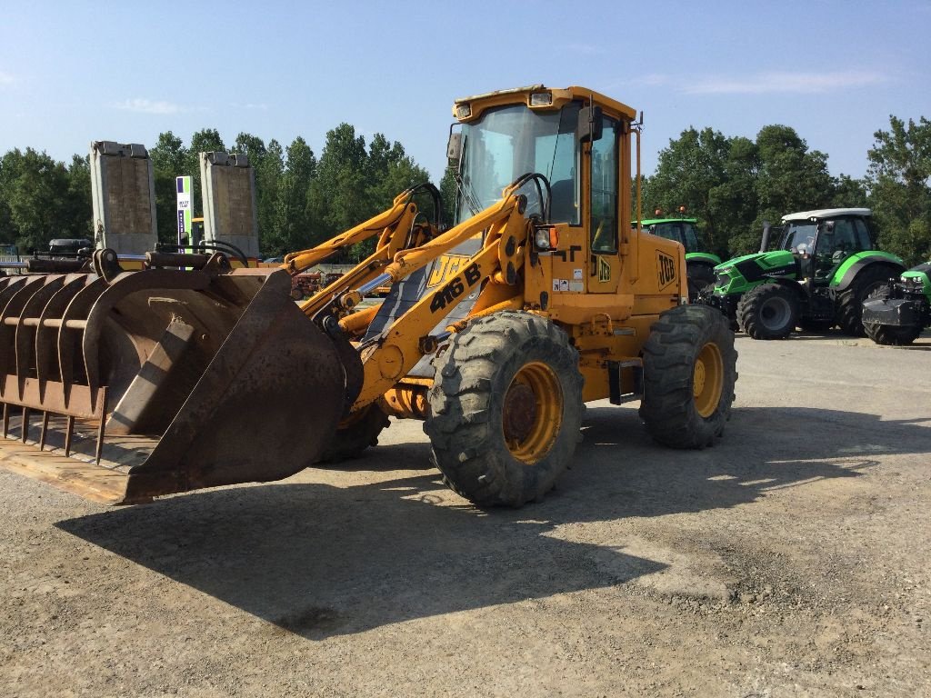 Radlader tipa JCB 416H, Gebrauchtmaschine u L'ISLE JOURDAIN (Slika 4)