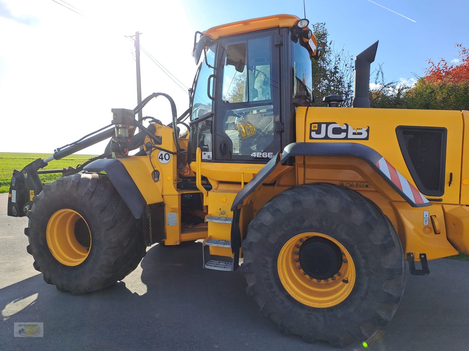 Radlader del tipo JCB 426 HT Agri, Gebrauchtmaschine en Velburg (Imagen 1)