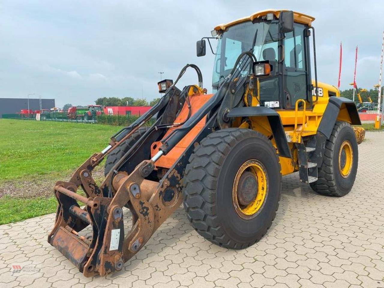 Radlader van het type JCB 426E AGRI HT, Gebrauchtmaschine in Oyten (Foto 1)