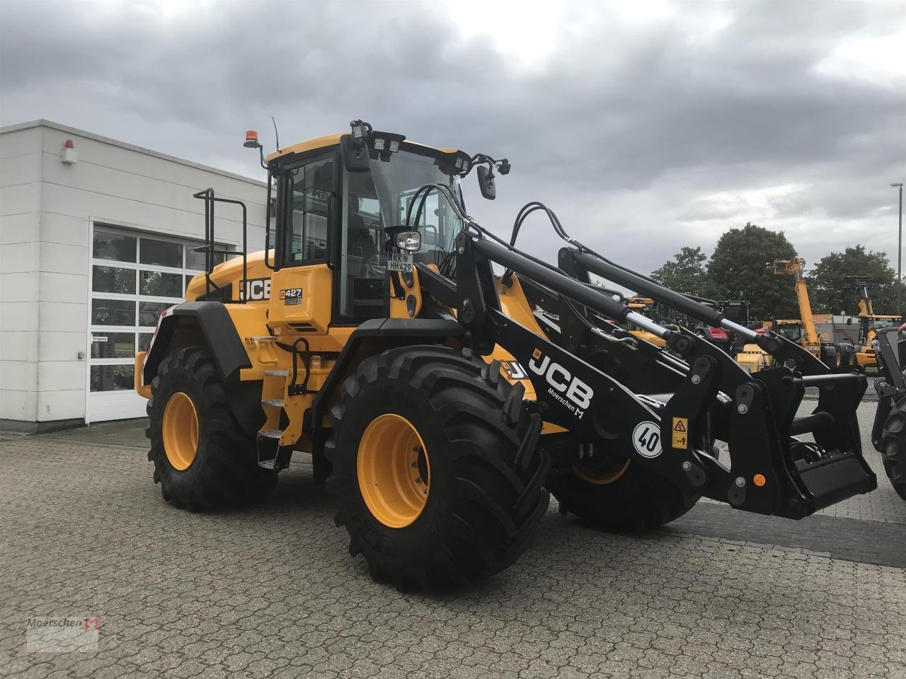 Radlader typu JCB 427 Agri High, Neumaschine w Tönisvorst (Zdjęcie 1)