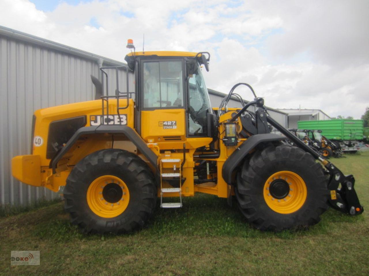 Radlader typu JCB 427 Agri St.V, Neumaschine v Schoenberg (Obrázek 1)