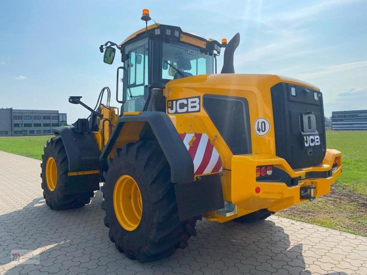 Radlader van het type JCB 427 AGRI, Neumaschine in Oyten (Foto 6)