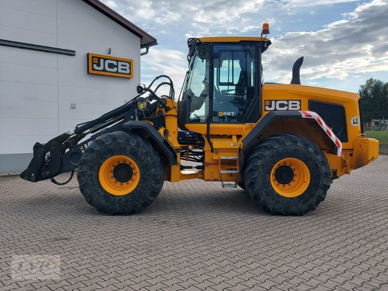 Radlader du type JCB 427 HT Agri HighLift, Gebrauchtmaschine en Pegnitz