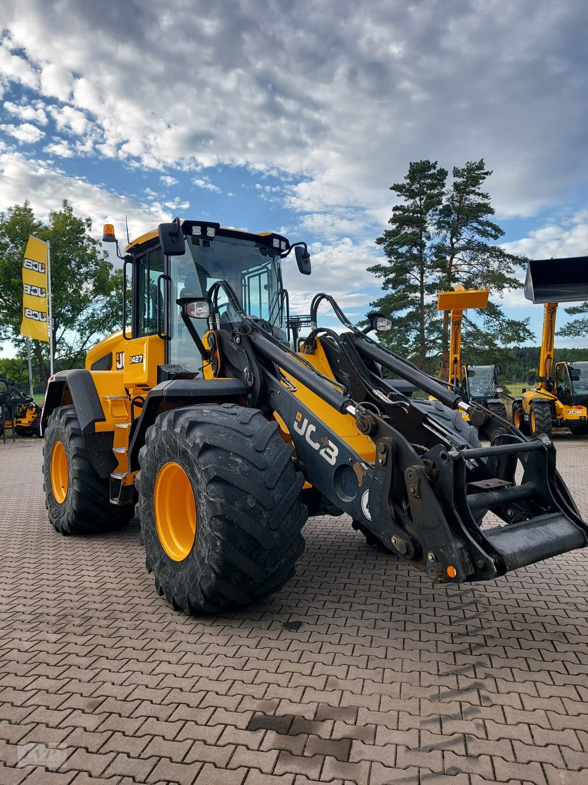 Radlader typu JCB 427 HT Agri HighLift, Gebrauchtmaschine v Pegnitz (Obrázek 3)