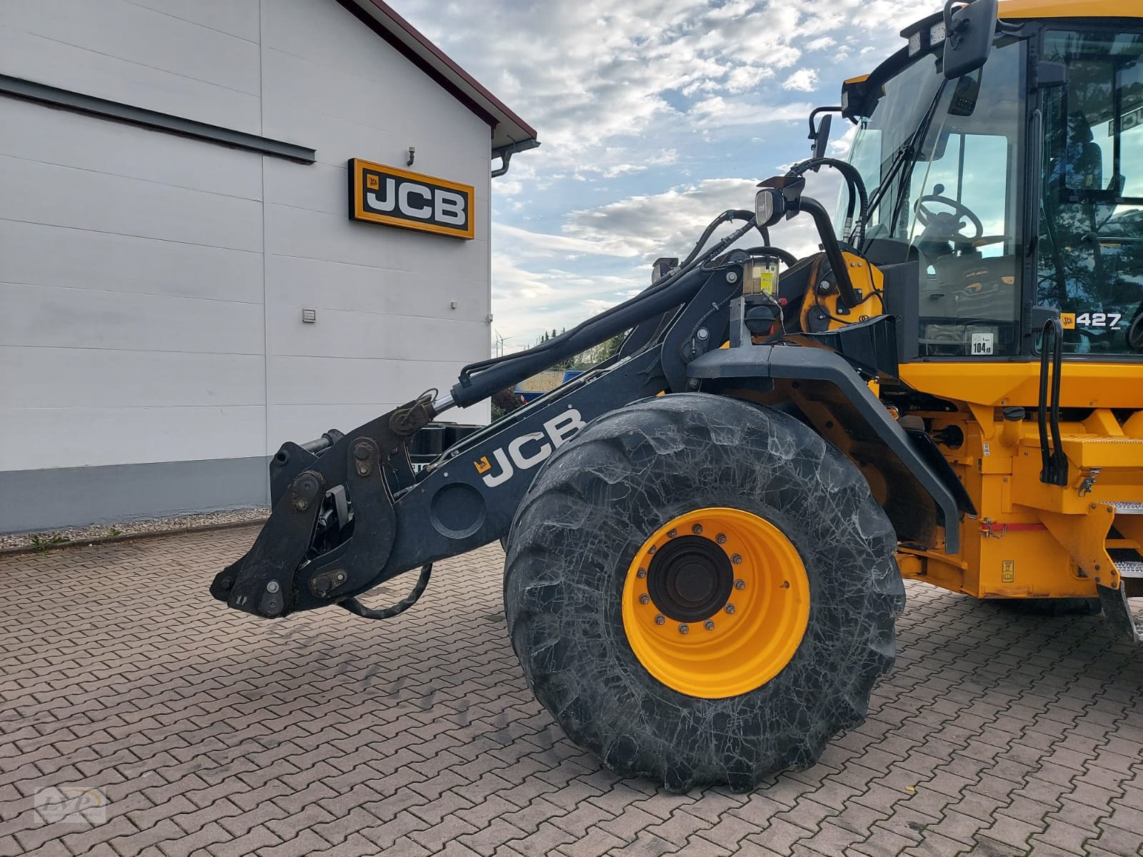 Radlader typu JCB 427 HT Agri HighLift, Gebrauchtmaschine v Pegnitz (Obrázek 5)