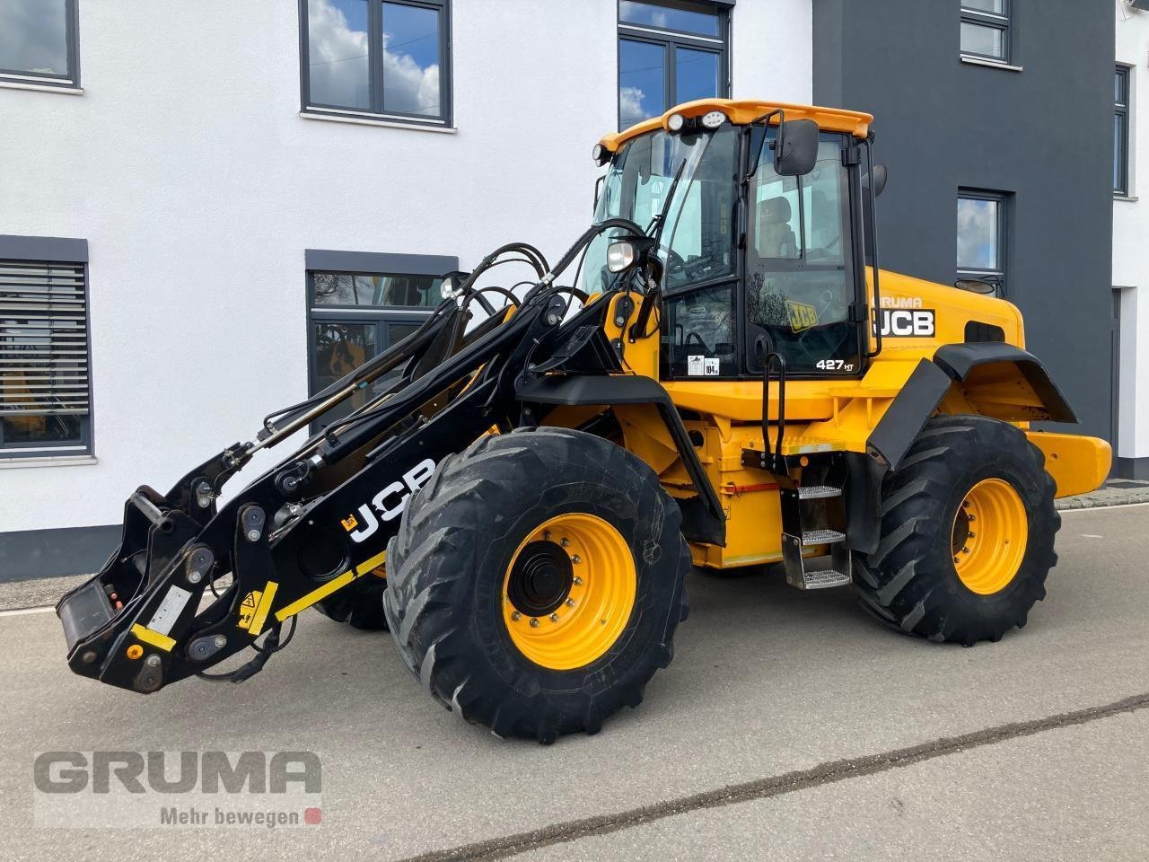 Radlader des Typs JCB 427 HT AGRI T4i, Gebrauchtmaschine in Friedberg-Derching (Bild 1)