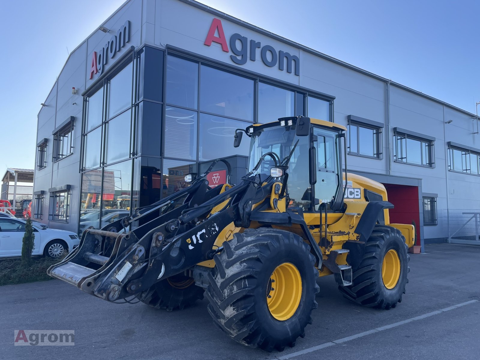 Radlader van het type JCB 427 HT Agri, Gebrauchtmaschine in Meißenheim-Kürzell (Foto 1)