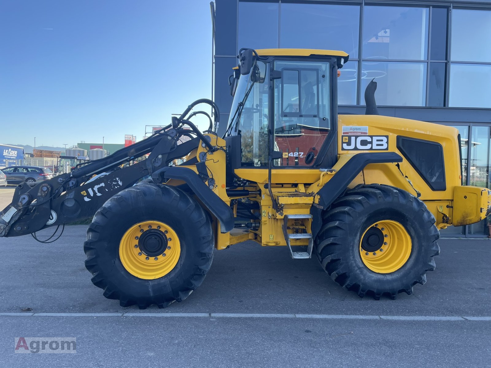 Radlader del tipo JCB 427 HT Agri, Gebrauchtmaschine en Meißenheim-Kürzell (Imagen 3)