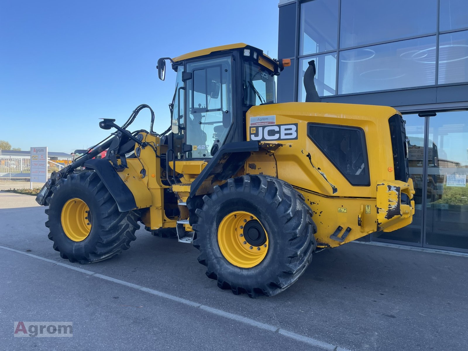 Radlader des Typs JCB 427 HT Agri, Gebrauchtmaschine in Meißenheim-Kürzell (Bild 4)