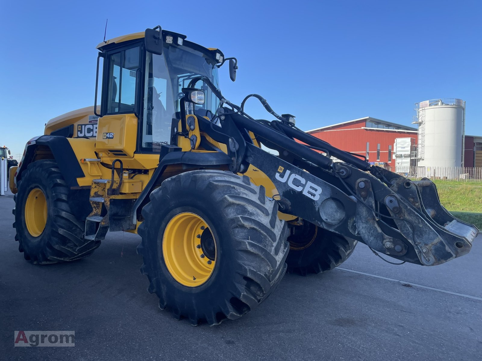 Radlader tip JCB 427 HT Agri, Gebrauchtmaschine in Meißenheim-Kürzell (Poză 8)