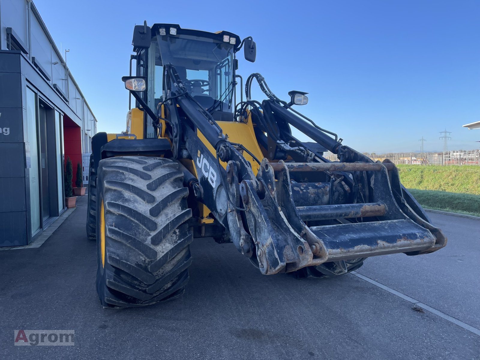 Radlader от тип JCB 427 HT Agri, Gebrauchtmaschine в Meißenheim-Kürzell (Снимка 9)