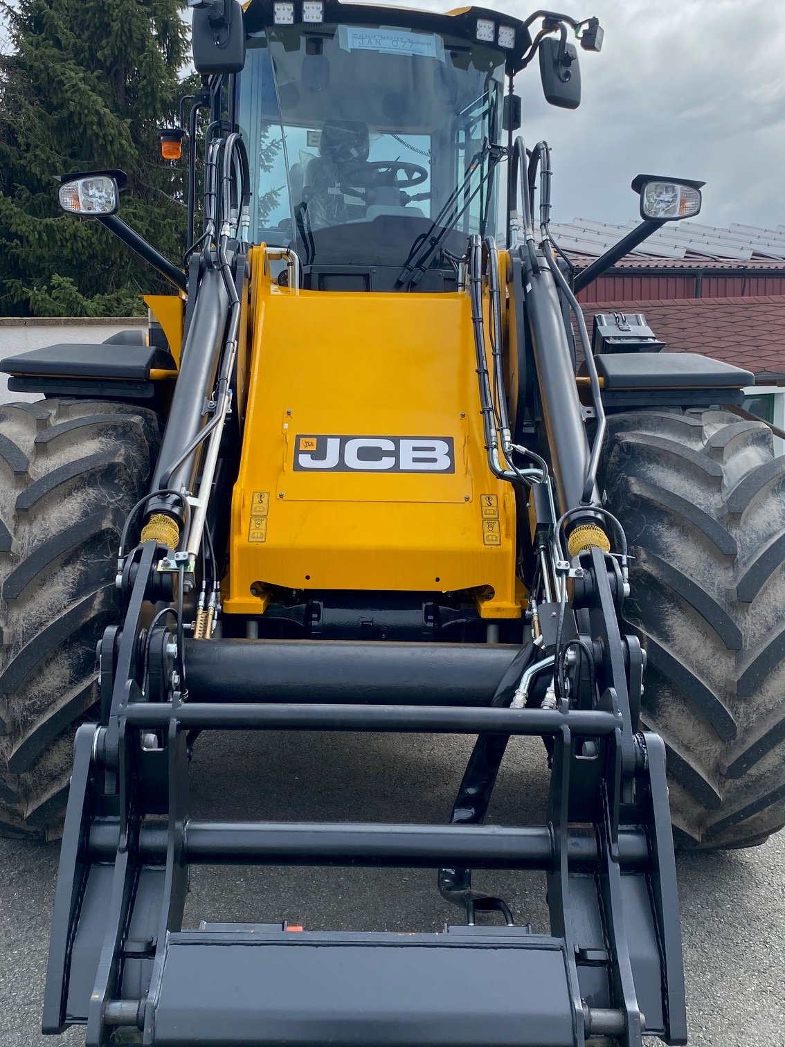 Radlader des Typs JCB 427 HT Agri, Gebrauchtmaschine in Döllstädt (Bild 2)