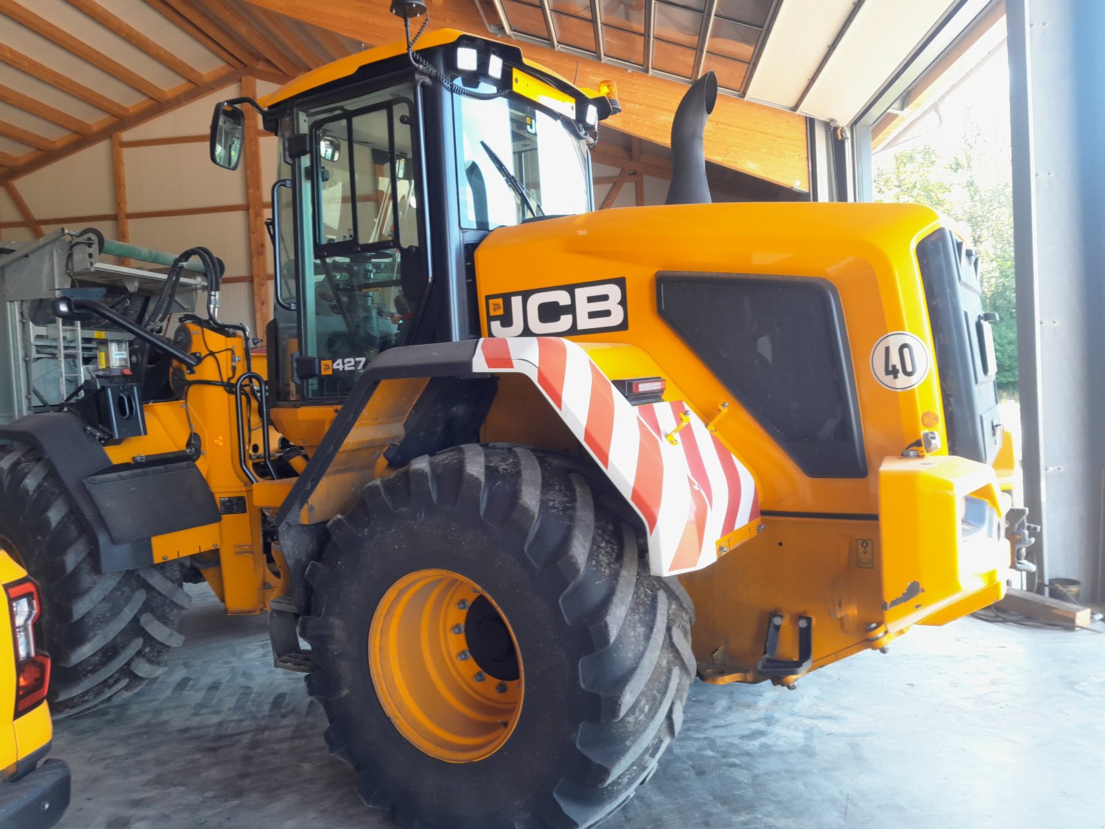 Radlader типа JCB 427 HT Agri, Gebrauchtmaschine в Waldmünchen (Фотография 1)