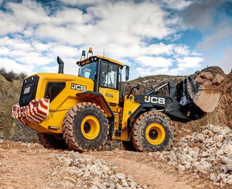 Radlader des Typs JCB 427, Gebrauchtmaschine in Horsens (Bild 7)