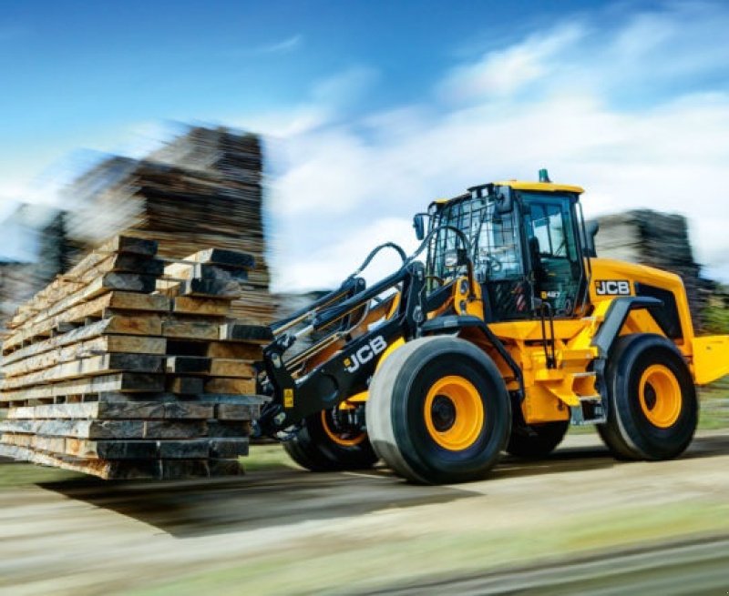 Radlader van het type JCB 427, Gebrauchtmaschine in Horsens (Foto 4)