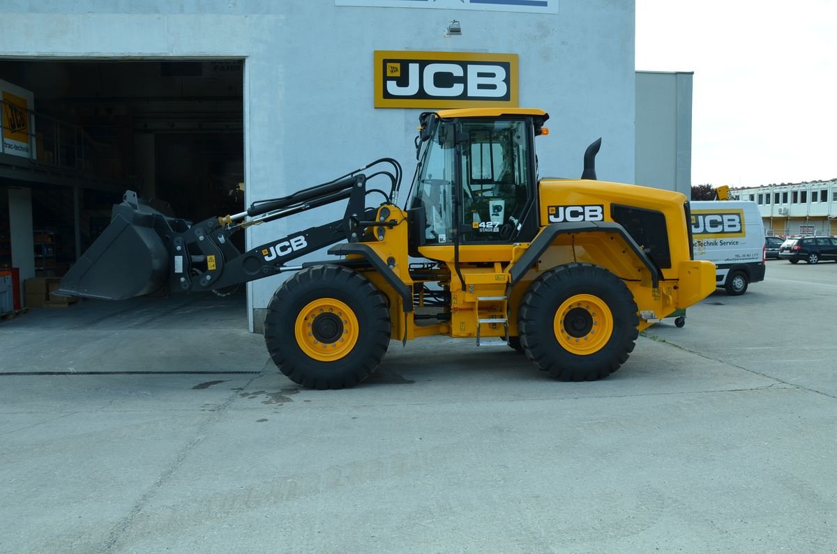 Radlader del tipo JCB 427, Neumaschine en Wien (Imagen 3)