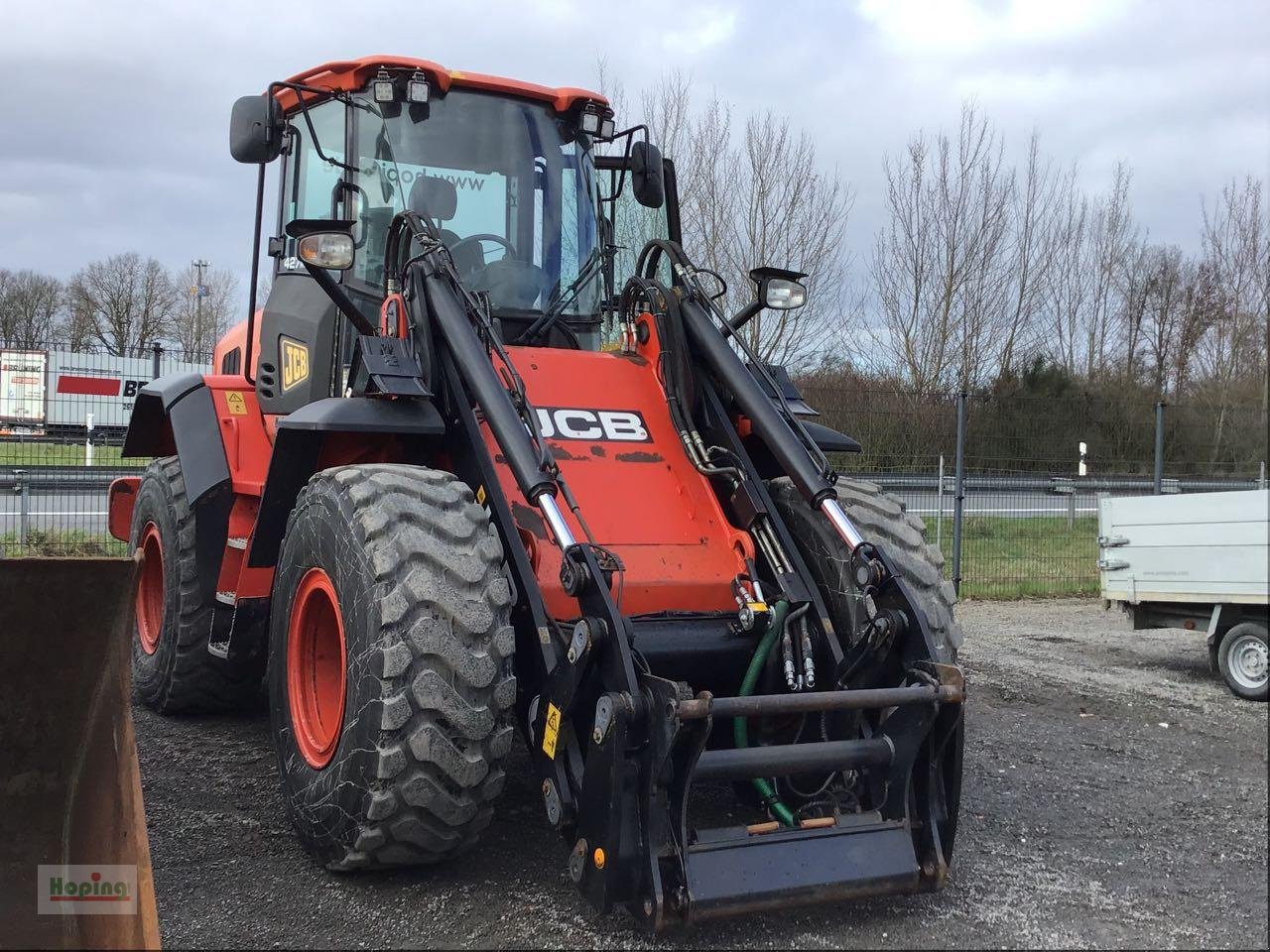 Radlader van het type JCB 427, Gebrauchtmaschine in Bakum (Foto 3)