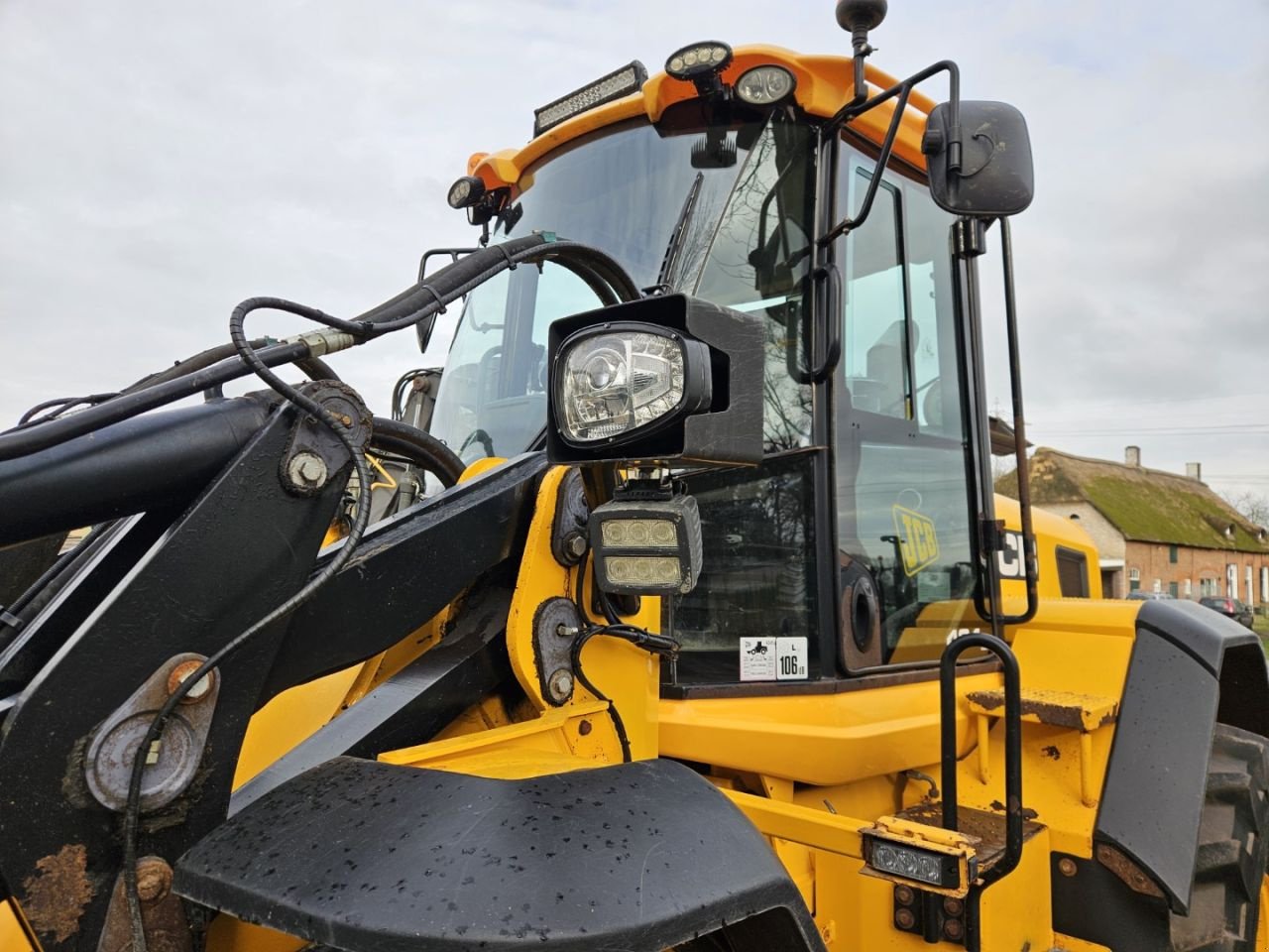 Radlader tipa JCB 434 S Agri Shovel wiellader, Gebrauchtmaschine u Bergen op Zoom (Slika 7)