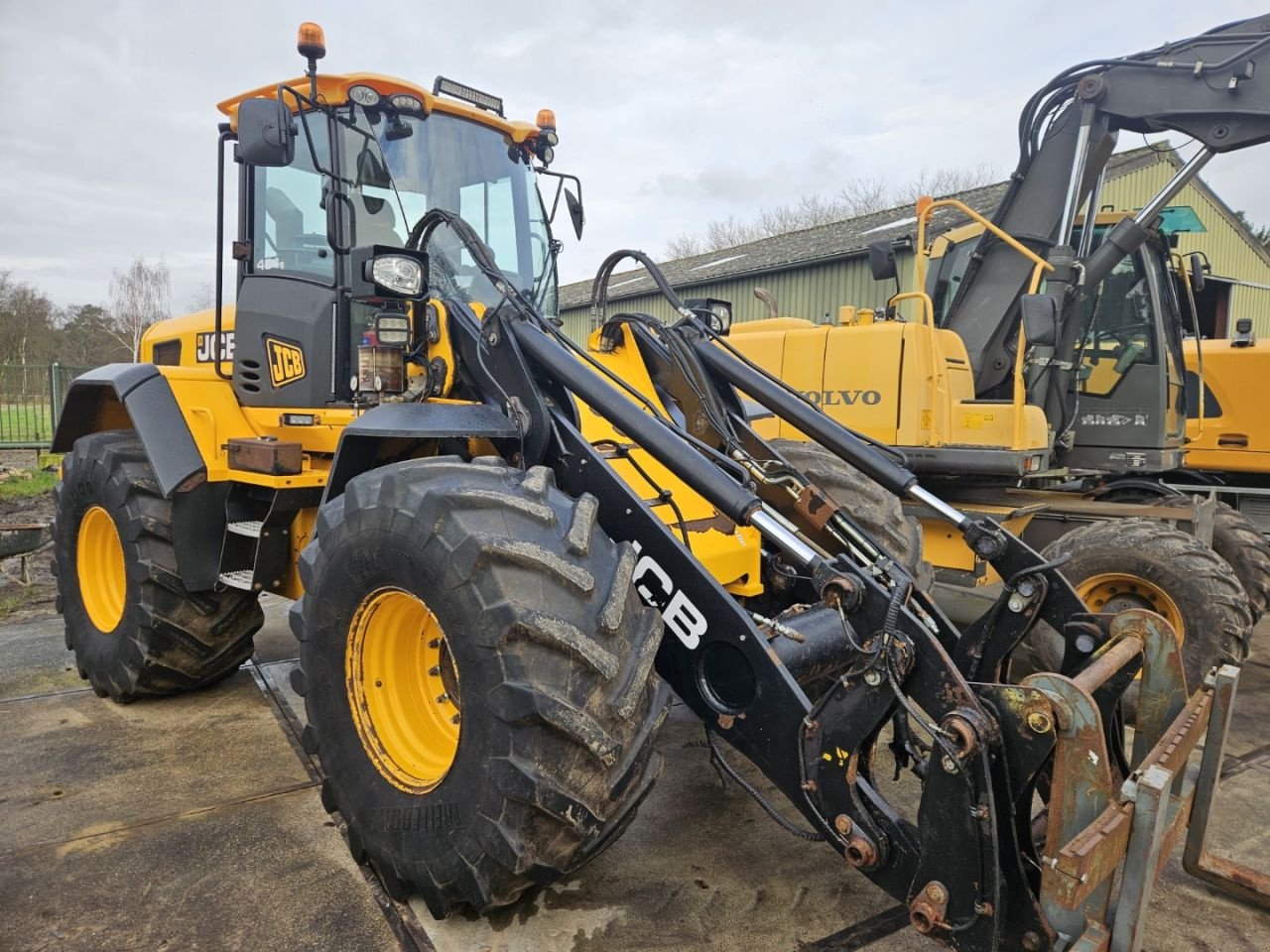 Radlader tipa JCB 434 S Agri Shovel wiellader, Gebrauchtmaschine u Bergen op Zoom (Slika 2)