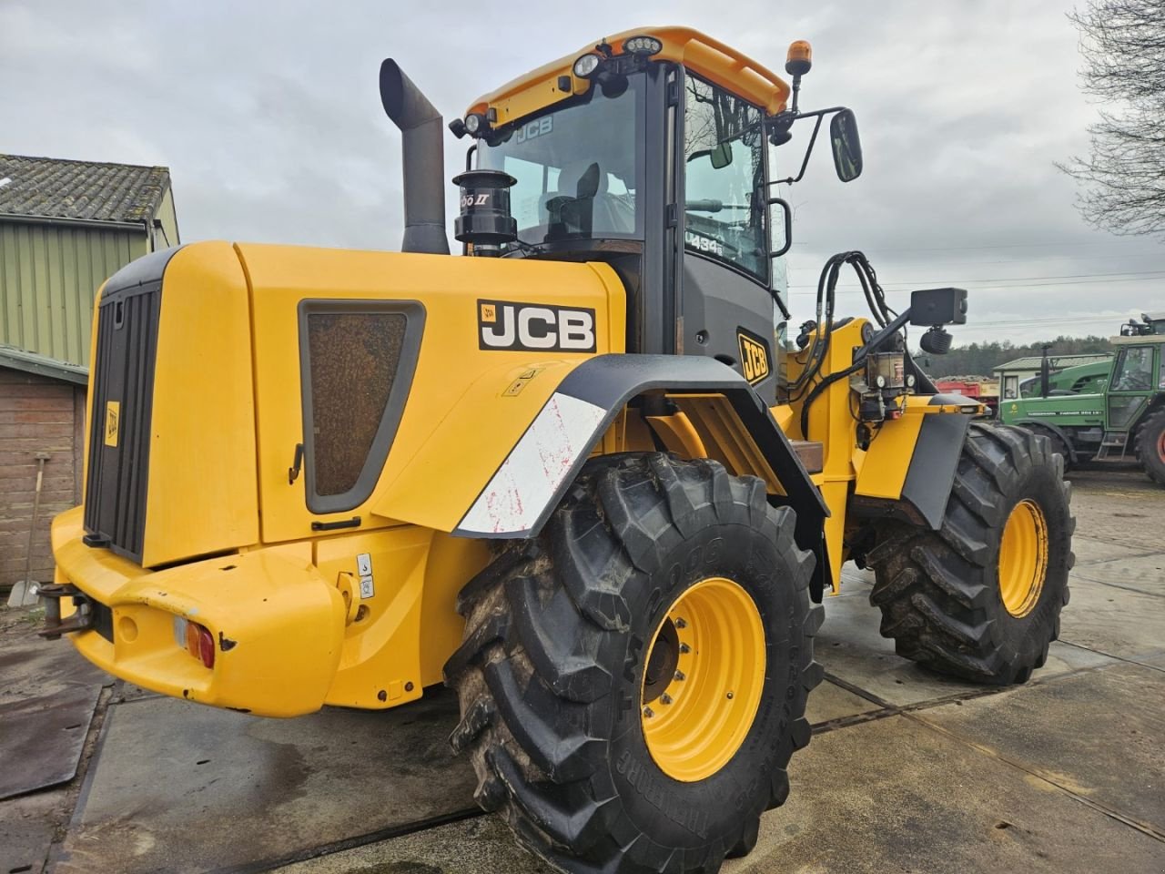 Radlader typu JCB 434 S Agri Shovel wiellader, Gebrauchtmaschine v Bergen op Zoom (Obrázok 8)