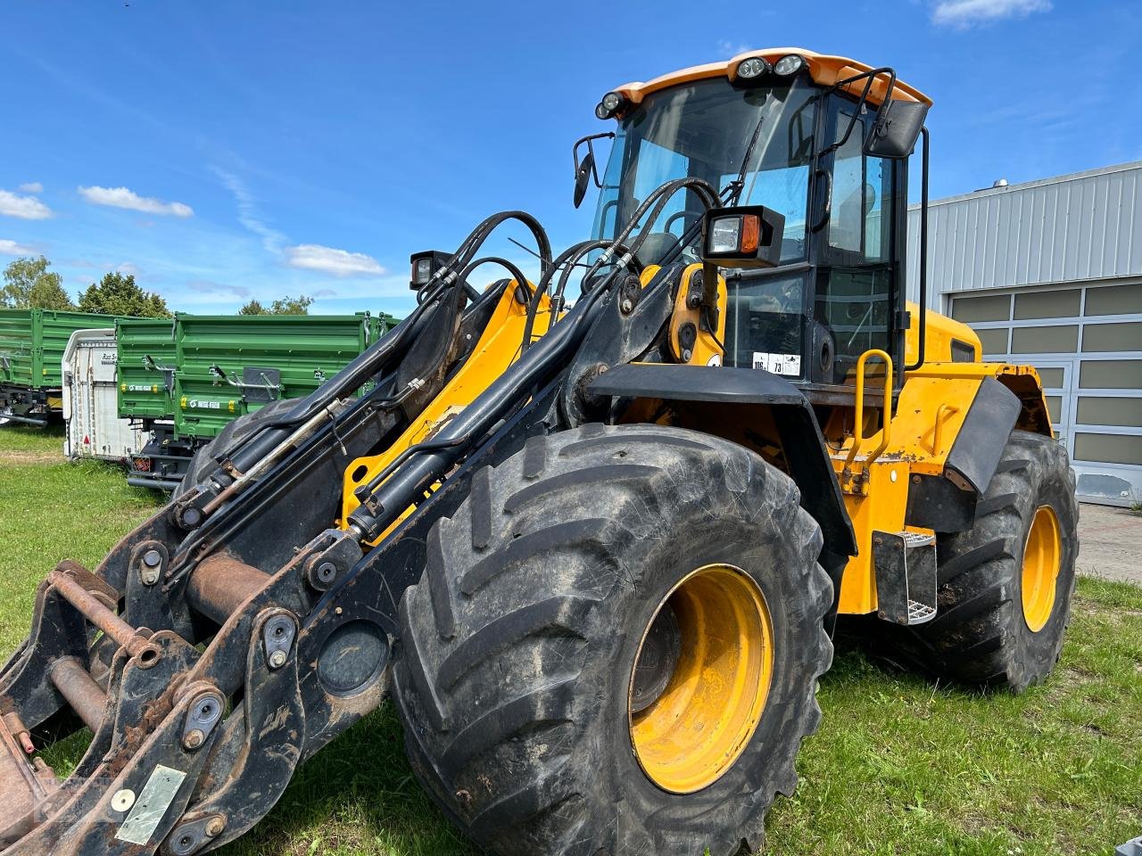 Radlader of the type JCB 434S, Gebrauchtmaschine in Pragsdorf (Picture 1)