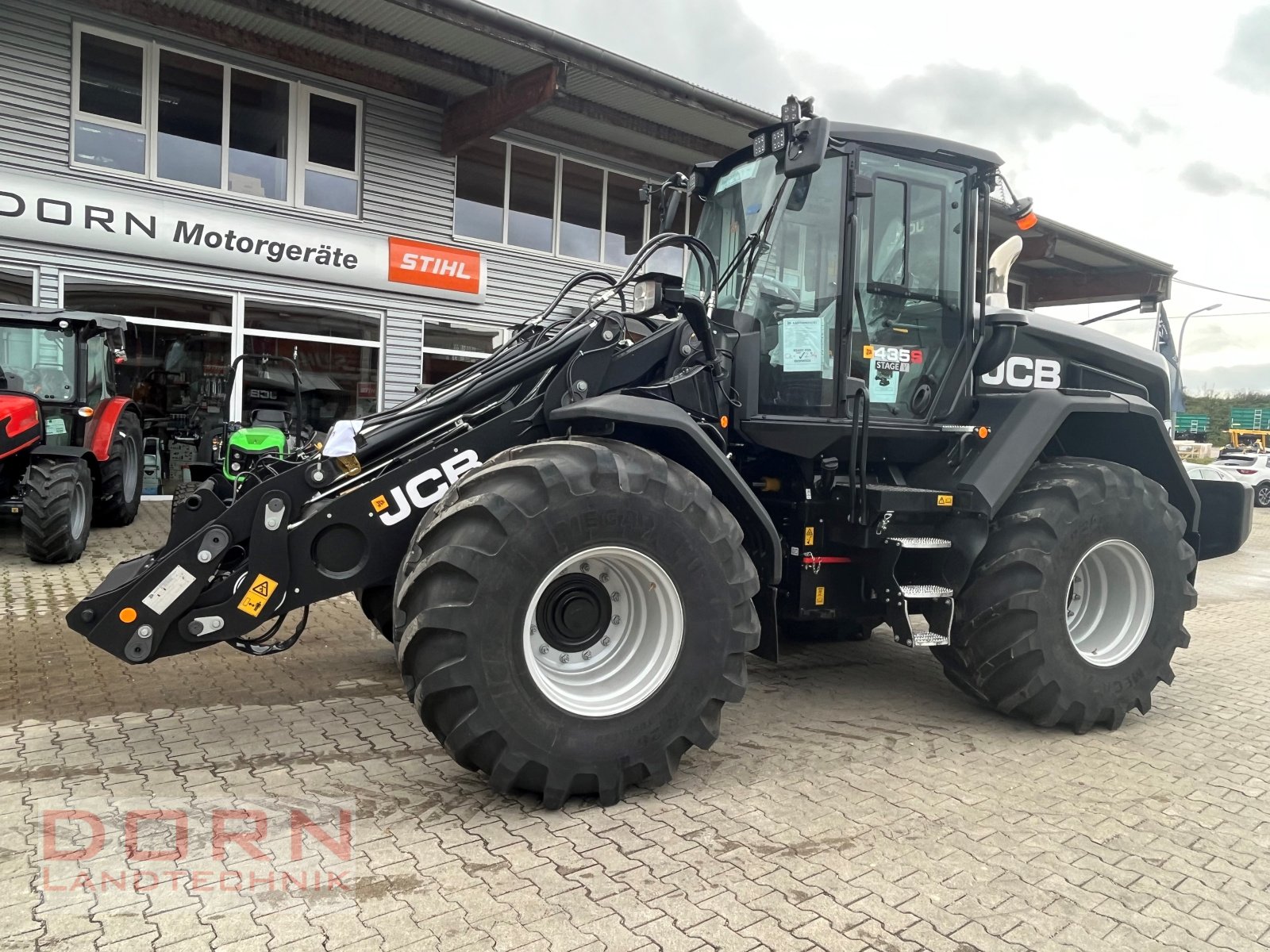 Radlader del tipo JCB 435 S Agri, Neumaschine In Bruckberg (Immagine 1)