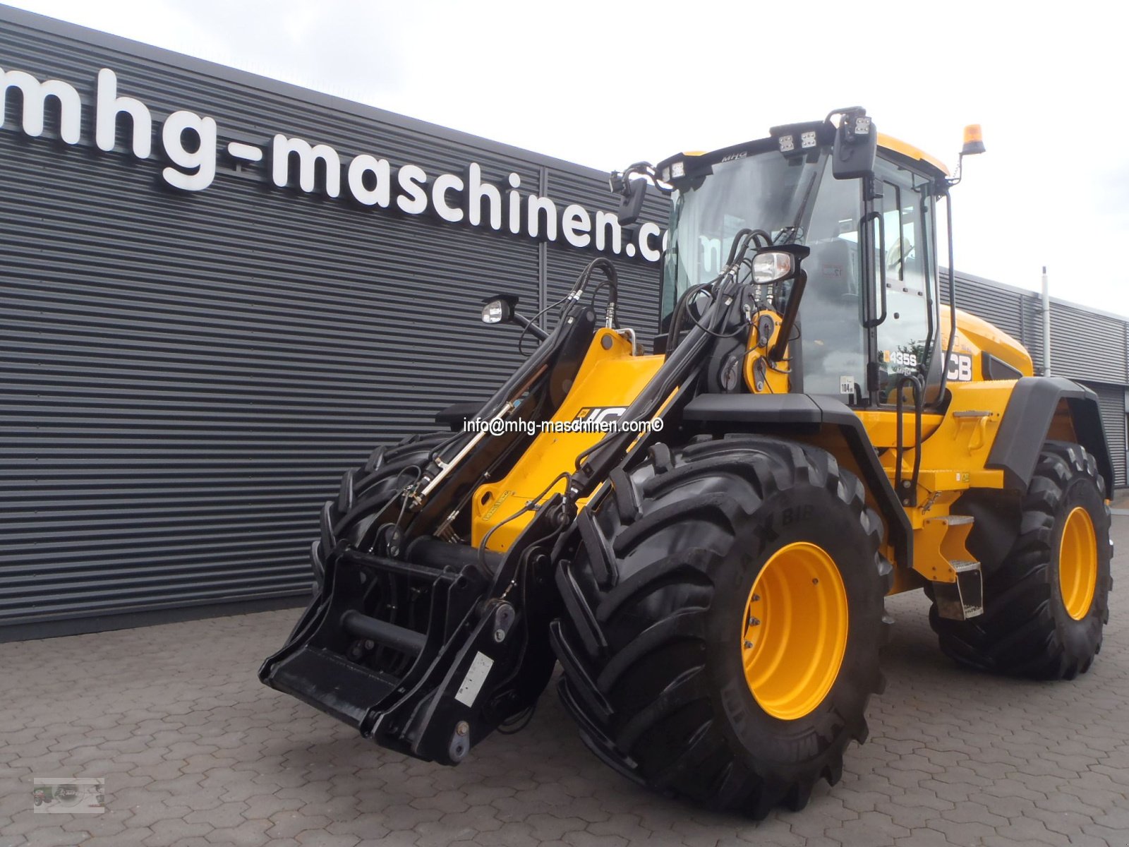 Radlader del tipo JCB 435 S, nur 1583 h, Gebrauchtmaschine en Gescher (Imagen 1)