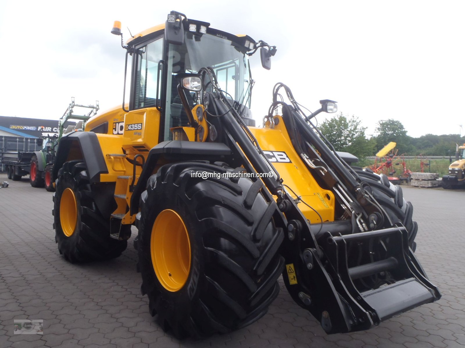 Radlader tip JCB 435 S, nur 1583 h, Gebrauchtmaschine in Gescher (Poză 3)