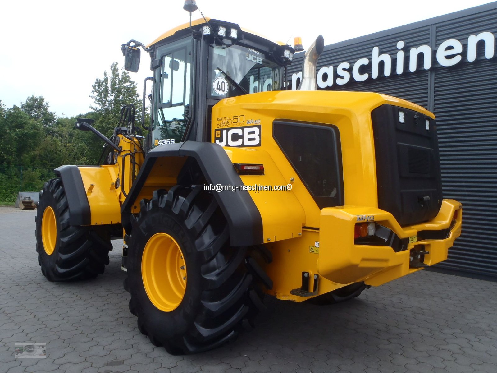 Radlader des Typs JCB 435 S, nur 1583 h, Gebrauchtmaschine in Gescher (Bild 4)