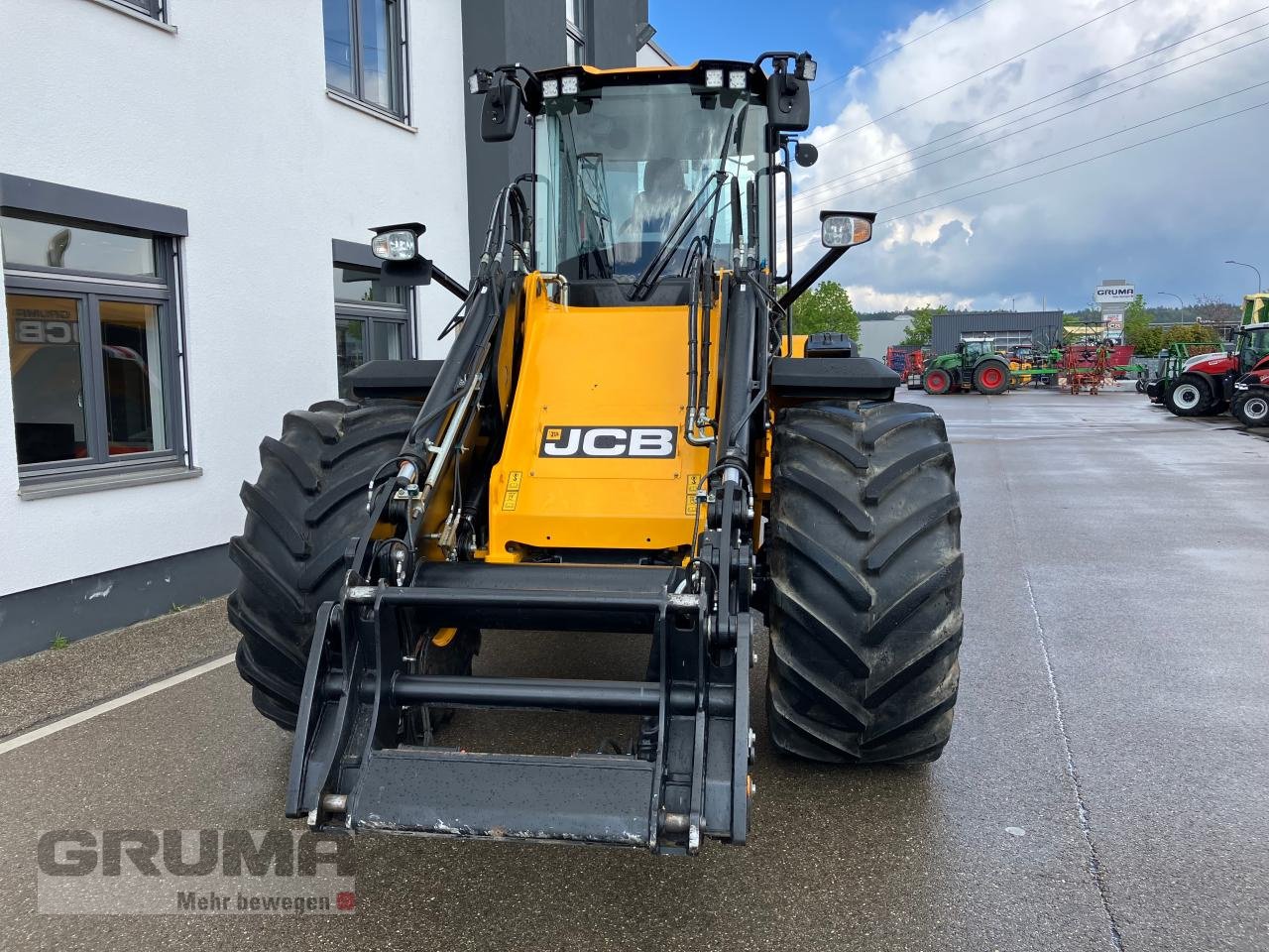 Radlader des Typs JCB 435 S, Gebrauchtmaschine in Friedberg-Derching (Bild 2)