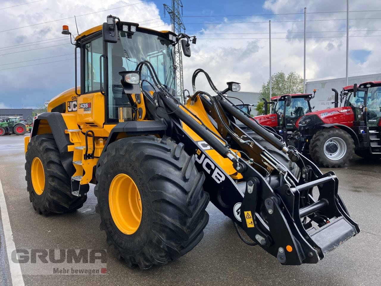 Radlader van het type JCB 435 S, Gebrauchtmaschine in Friedberg-Derching (Foto 3)