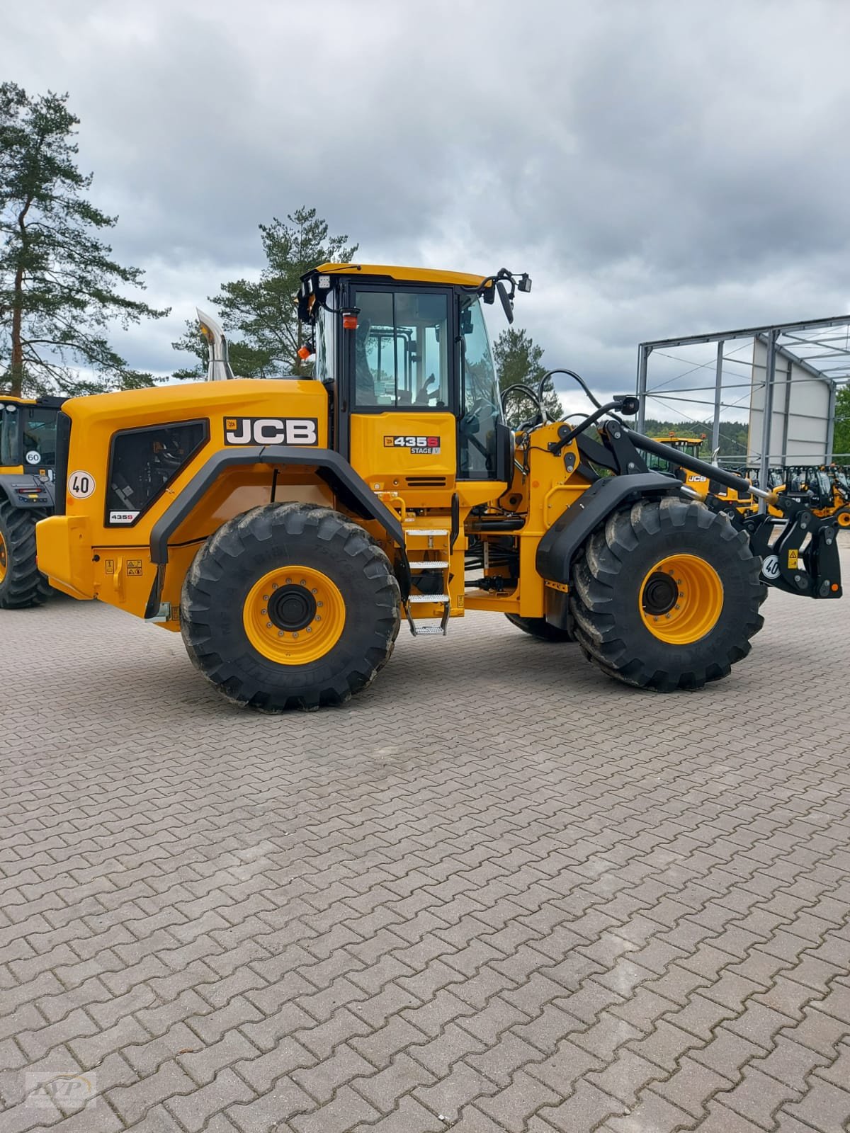 Radlader van het type JCB 435S Agri HighLift Demomaschine, Neumaschine in Pegnitz (Foto 2)