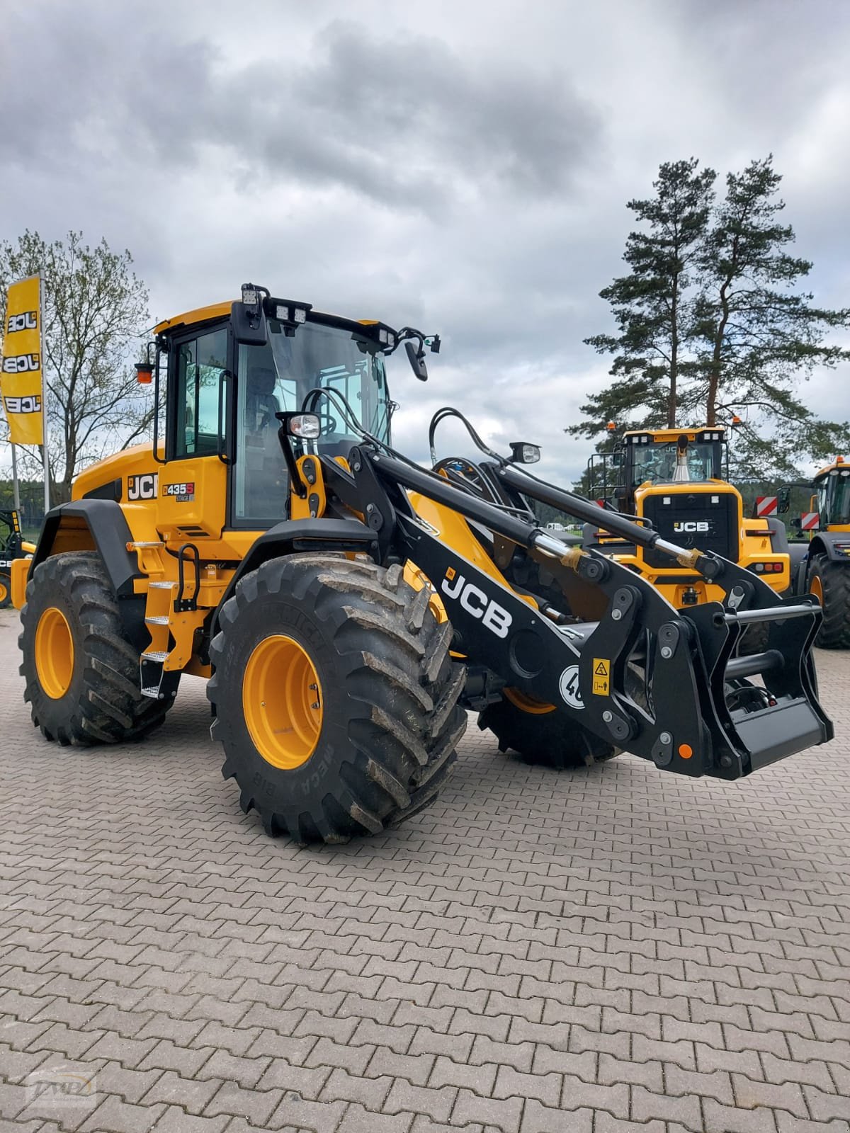 Radlader del tipo JCB 435S Agri HighLift Demomaschine, Neumaschine en Pegnitz (Imagen 3)