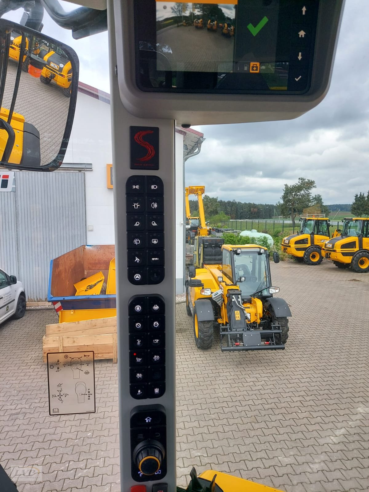 Radlader от тип JCB 435S Agri HighLift Demomaschine, Neumaschine в Pegnitz (Снимка 10)