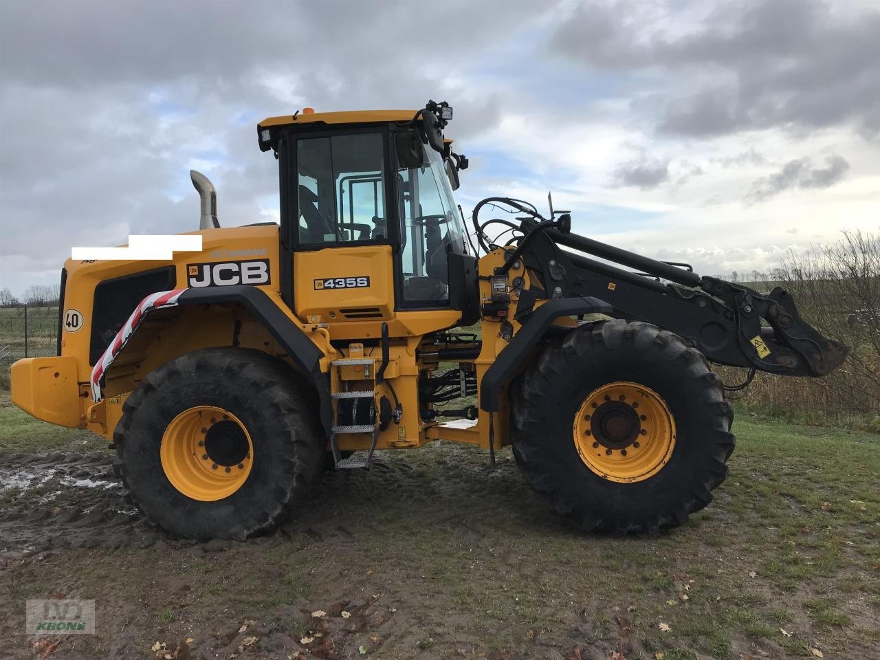 Radlader del tipo JCB 435S T4F PB, Gebrauchtmaschine en Alt-Mölln (Imagen 2)