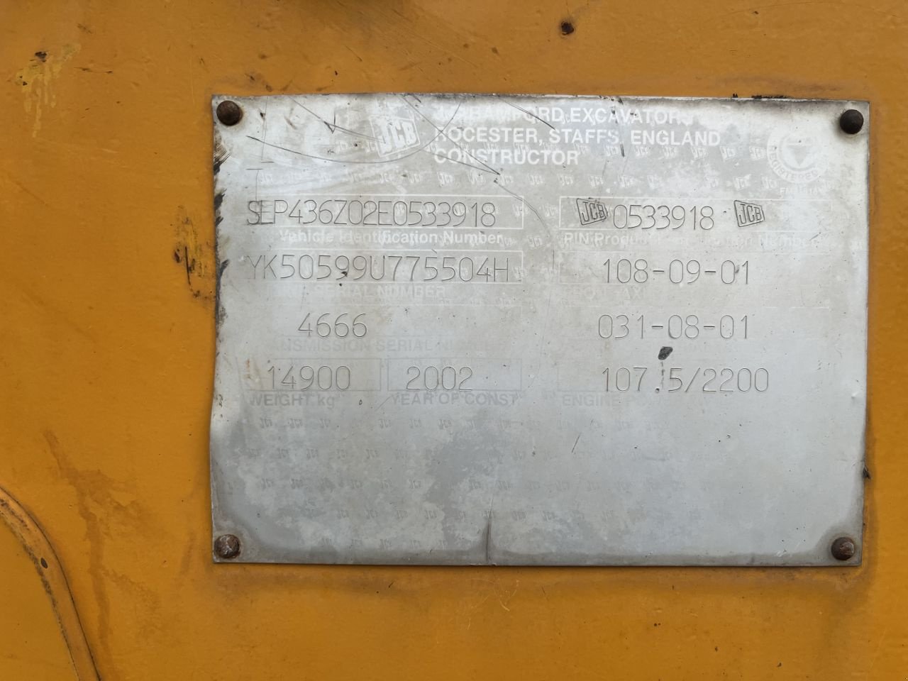 Radlader tip JCB 436, Gebrauchtmaschine in Meijel (Poză 5)